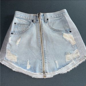 LF jean skirt